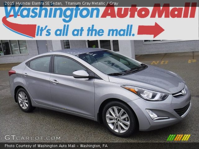 2015 Hyundai Elantra SE Sedan in Titanium Gray Metallic