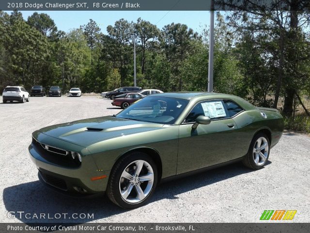 2018 Dodge Challenger SXT in F8 Green
