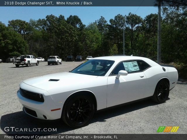 2018 Dodge Challenger SXT in White Knuckle