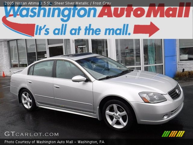 2005 Nissan Altima 3.5 SL in Sheer Silver Metallic
