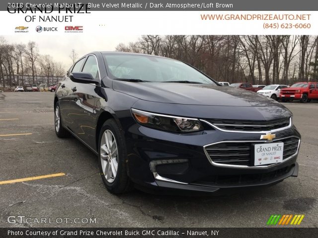 2018 Chevrolet Malibu LT in Blue Velvet Metallic