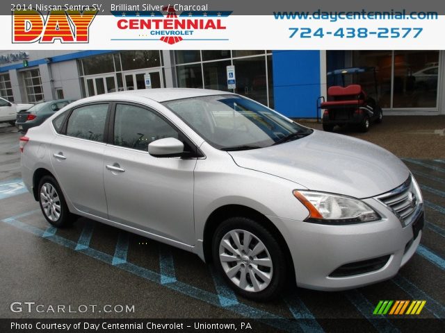 2014 Nissan Sentra SV in Brilliant Silver