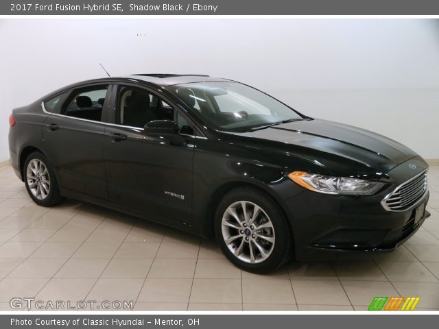 2017 Ford Fusion Hybrid SE in Shadow Black