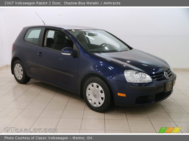 2007 Volkswagen Rabbit 2 Door in Shadow Blue Metallic