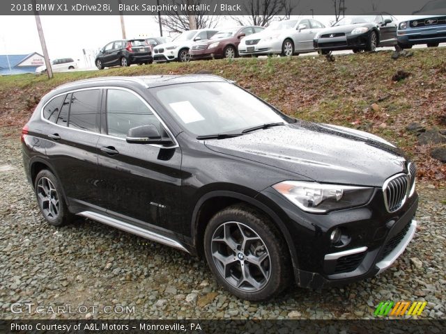 2018 BMW X1 xDrive28i in Black Sapphire Metallic