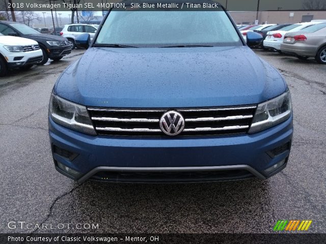 2018 Volkswagen Tiguan SEL 4MOTION in Silk Blue Metallic