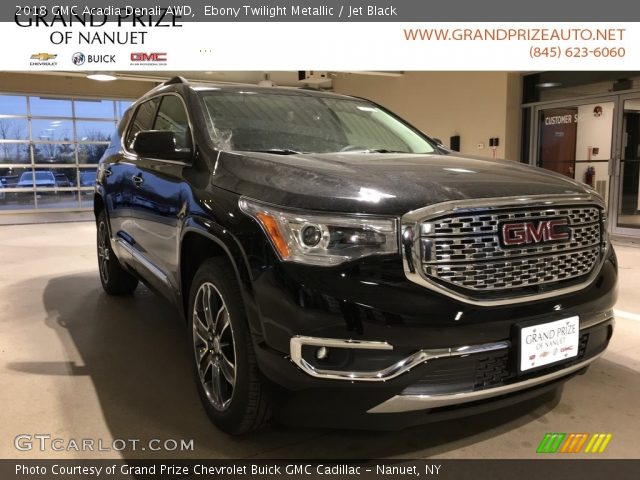 2018 GMC Acadia Denali AWD in Ebony Twilight Metallic