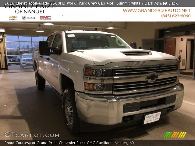 2018 Chevrolet Silverado 2500HD Work Truck Crew Cab 4x4 in Summit White