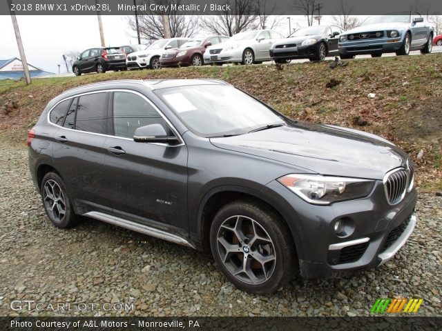 2018 BMW X1 xDrive28i in Mineral Grey Metallic