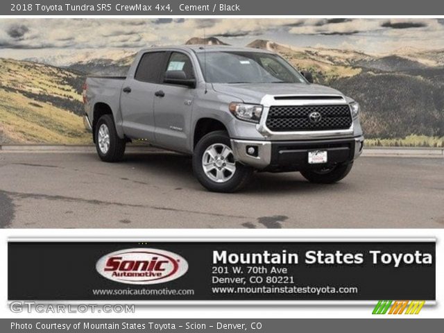 2018 Toyota Tundra SR5 CrewMax 4x4 in Cement