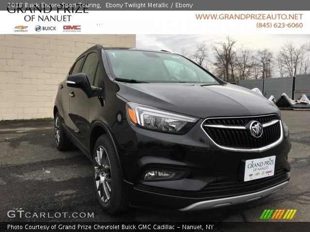 2018 Buick Encore Sport Touring in Ebony Twilight Metallic