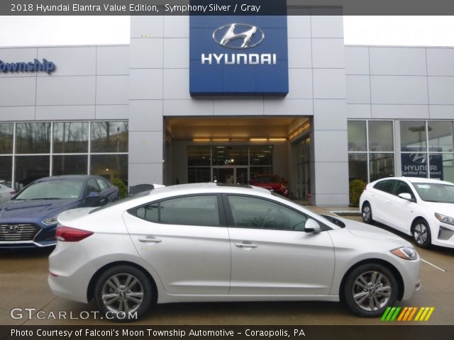 2018 Hyundai Elantra Value Edition in Symphony Silver