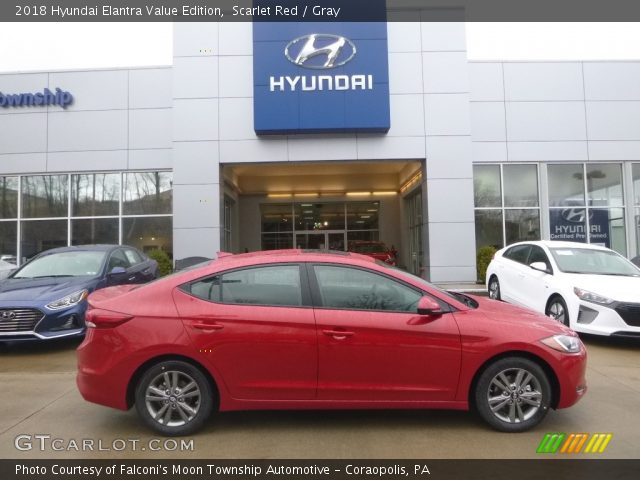 2018 Hyundai Elantra Value Edition in Scarlet Red