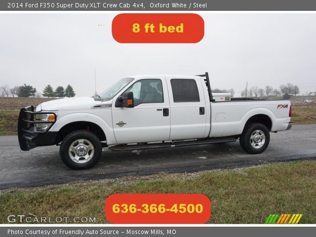2014 Ford F350 Super Duty XLT Crew Cab 4x4 in Oxford White