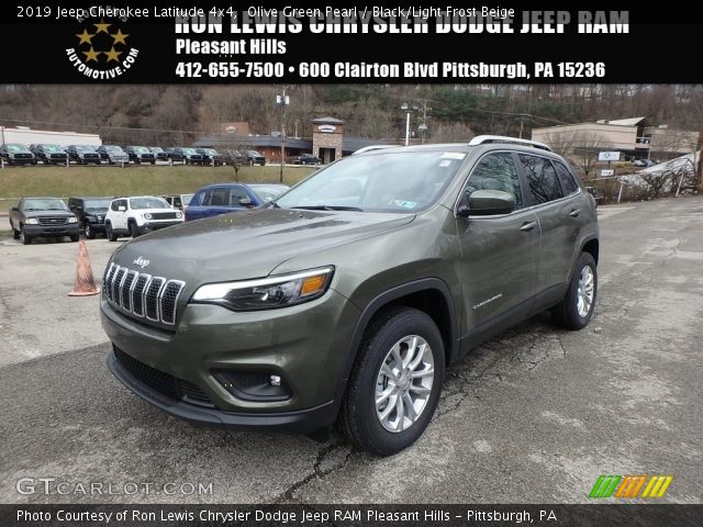 2019 Jeep Cherokee Latitude 4x4 in Olive Green Pearl