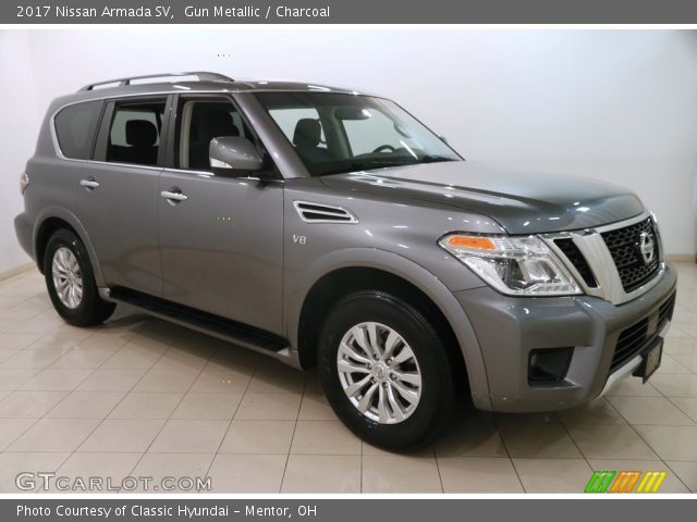 2017 Nissan Armada SV in Gun Metallic