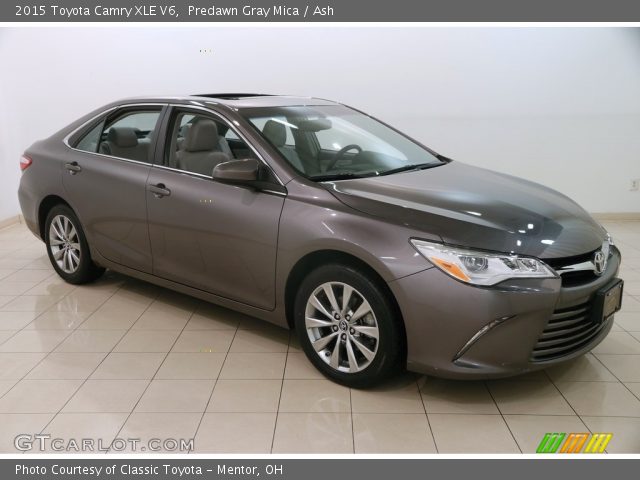 2015 Toyota Camry XLE V6 in Predawn Gray Mica
