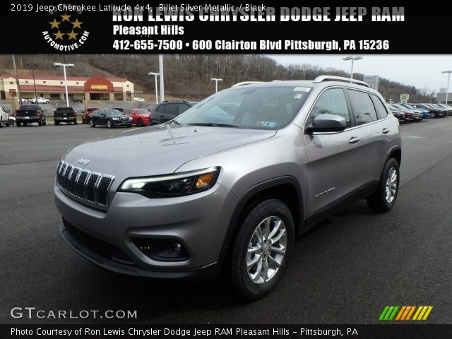 2019 Jeep Cherokee Latitude 4x4 in Billet Silver Metallic