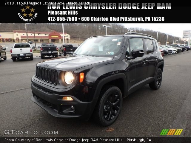 2018 Jeep Renegade Latitude 4x4 in Black