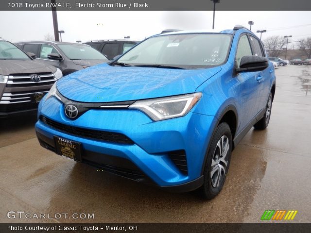 2018 Toyota RAV4 LE in Electric Storm Blue