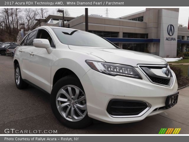 2017 Acura RDX Technology AWD in White Diamond Pearl