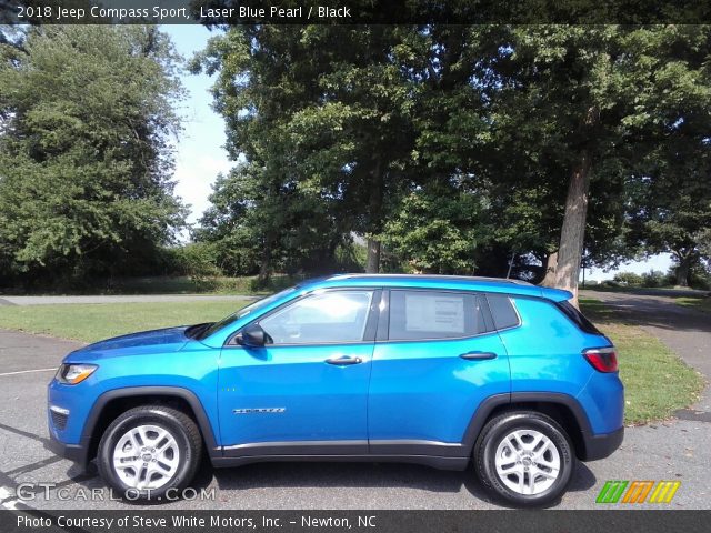 2018 Jeep Compass Sport in Laser Blue Pearl