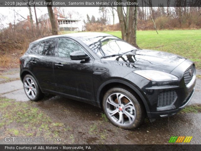 2018 Jaguar E-PACE First Edition in Santorini Black Metallic