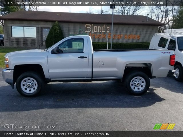 2015 Chevrolet Silverado 2500HD WT Regular Cab 4x4 in Silver Ice Metallic