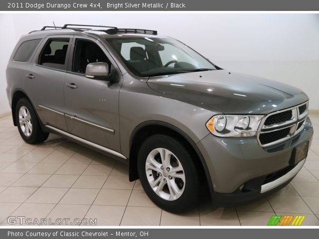 2011 Dodge Durango Crew 4x4 in Bright Silver Metallic