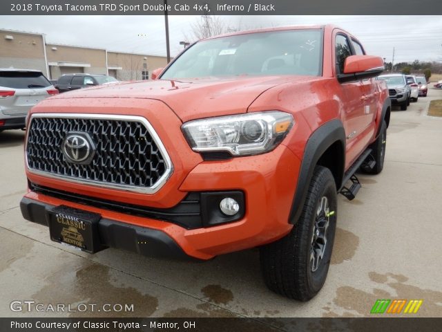 2018 Toyota Tacoma TRD Sport Double Cab 4x4 in Inferno