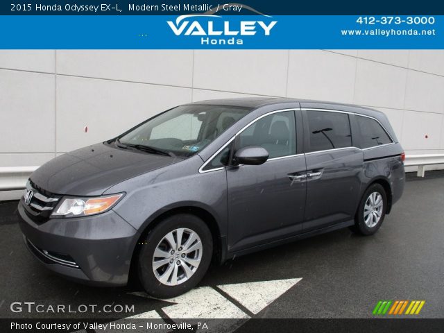 2015 Honda Odyssey EX-L in Modern Steel Metallic
