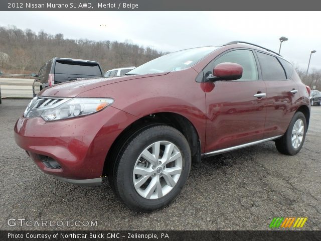 2012 Nissan Murano SL AWD in Merlot