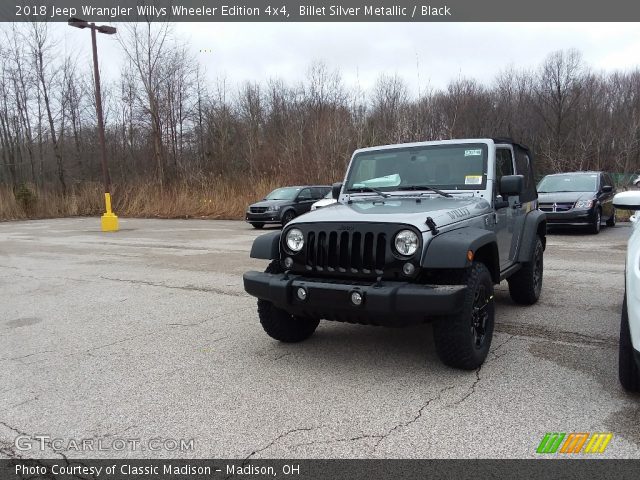 2018 Jeep Wrangler Willys Wheeler Edition 4x4 in Billet Silver Metallic