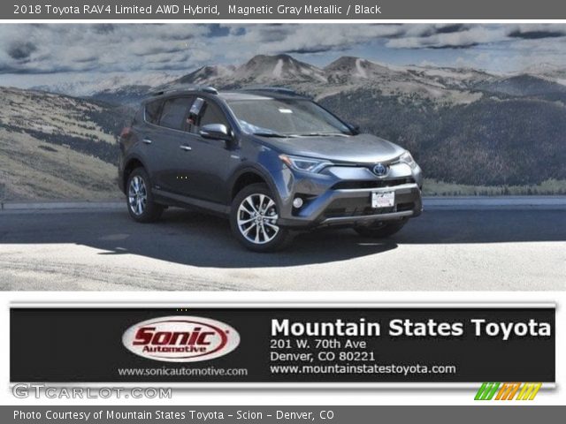 2018 Toyota RAV4 Limited AWD Hybrid in Magnetic Gray Metallic