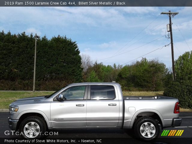 2019 Ram 1500 Laramie Crew Cab 4x4 in Billett Silver Metallic