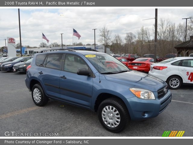 2008 Toyota RAV4 I4 in Pacific Blue Metallic