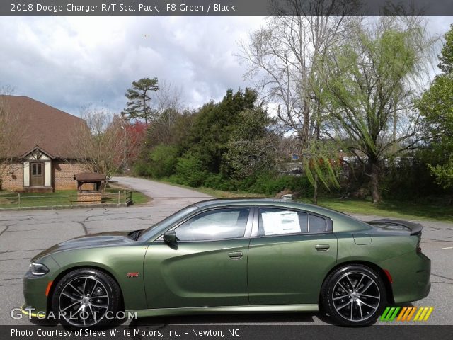 2018 Dodge Charger R/T Scat Pack in F8 Green