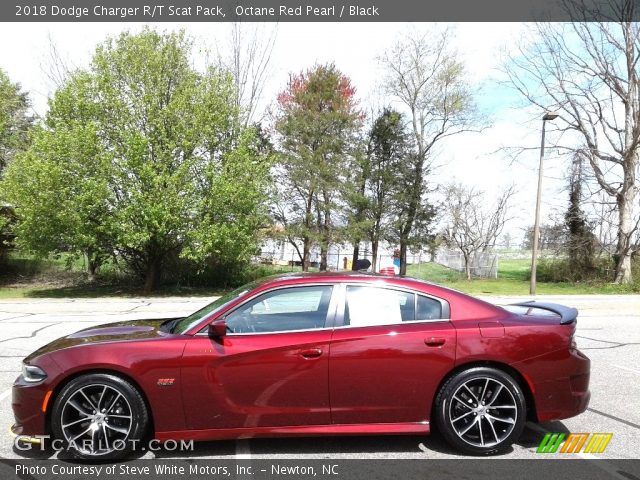 2018 Dodge Charger R/T Scat Pack in Octane Red Pearl