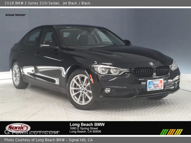 2018 BMW 3 Series 320i Sedan in Jet Black