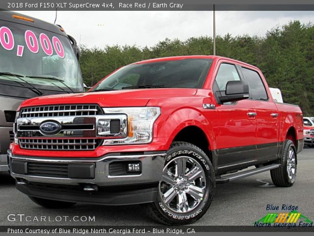2018 Ford F150 XLT SuperCrew 4x4 in Race Red