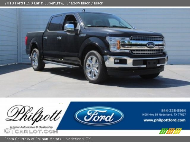 2018 Ford F150 Lariat SuperCrew in Shadow Black