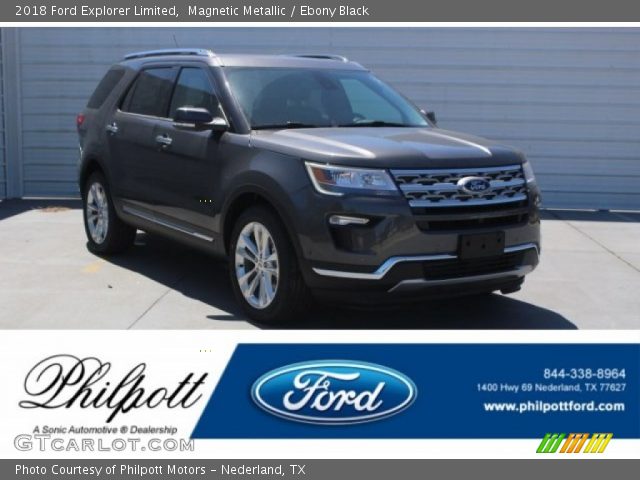 2018 Ford Explorer Limited in Magnetic Metallic