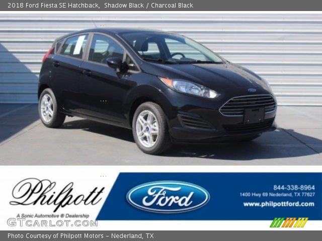 2018 Ford Fiesta SE Hatchback in Shadow Black