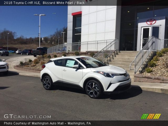 2018 Toyota C-HR XLE in Blizzard White Pearl