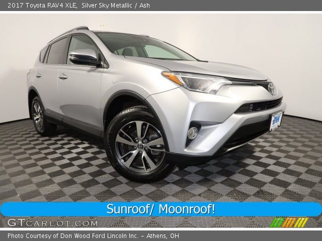 2017 Toyota RAV4 XLE in Silver Sky Metallic
