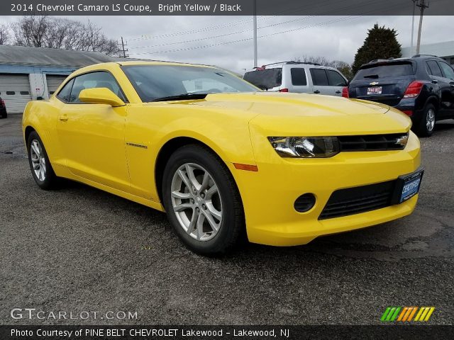 2014 Chevrolet Camaro LS Coupe in Bright Yellow