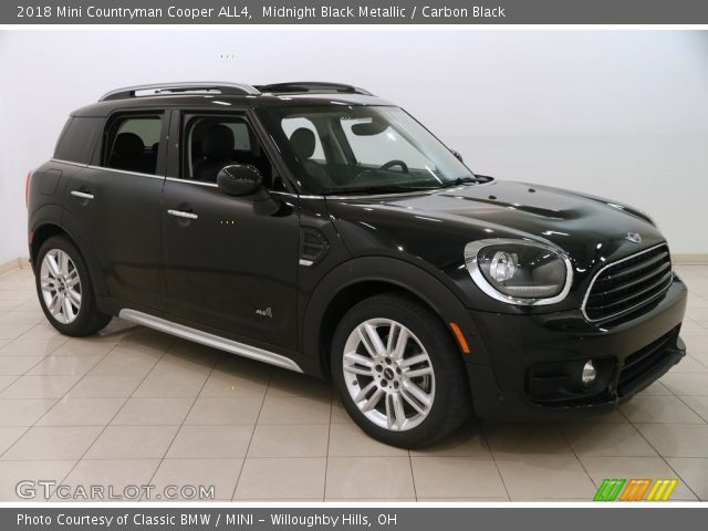 2018 Mini Countryman Cooper ALL4 in Midnight Black Metallic