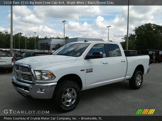 2018 Ram 3500 Big Horn Crew Cab 4x4 in Bright White