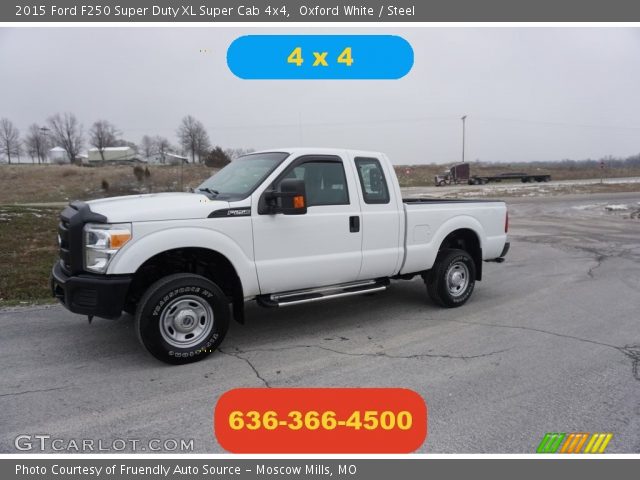 2015 Ford F250 Super Duty XL Super Cab 4x4 in Oxford White
