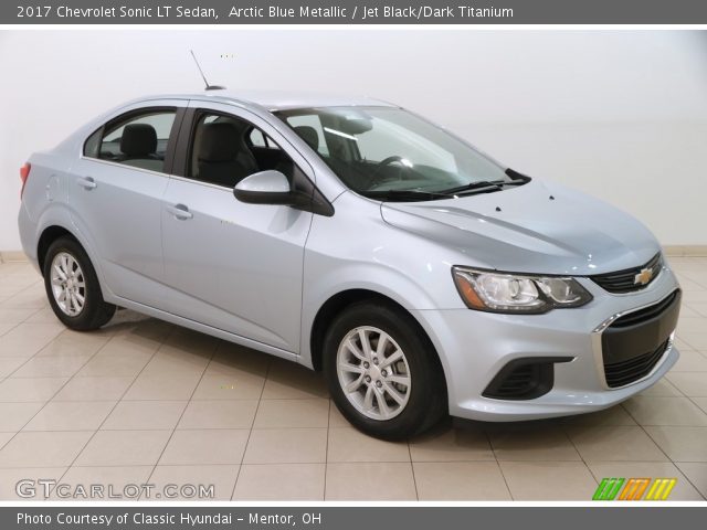 2017 Chevrolet Sonic LT Sedan in Arctic Blue Metallic